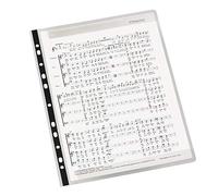 Viquel - Lot de 10 Pochettes Perforées Spéciales Partitions pour Classeur Adagio