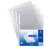 Viquel - Lot de 100 Pochettes Perforées 24X32 - Pochettes Maxi Format
