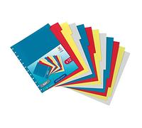 Viquel - Lot de 12 intercalaires A4+ GEODE en plastique pour porte vues à pochettes amovibles