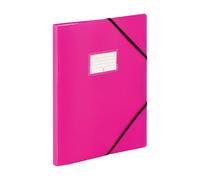 VIQUEL - Porte-Vues 120 Vues A4 FEEL'EASY - Protège-Documents en Plastique Résistant - 60 Pochettes - Idéal pour le bureau ou la maison - Rose