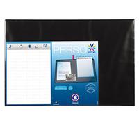 Viquel - Sous main bureau personnalisable - Protection bureau noir 585x395mm 139305-05