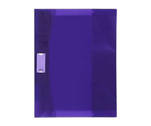 Viquel Strong Cover - Protège cahier a4 violet en plastique - Qualité supérieure - Dos renforcé - Avec rabats marque-pages