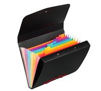 Viquel - Trieur de Bureau 8 Compartiments 2 en 1 - Format A4 Rainbow Class