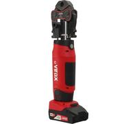 Virax Presse à sertir Viper L2X – Coffret inserts V 12-14-16-18-22 + 2 batteries