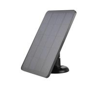 VIRELLO Panneau solaire 8 W pour caméras Ring, étanche IP65 avec câble de 3 m et adaptateur USB-C, compatible avec projecteur Up Cam Pro
