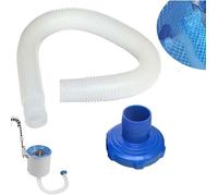 Virex® Tuyau et Adaptateur pour écumoire de Piscine, 1.5in in-tex 25016 Adaptateur Tuyau pour Skimmer Surface Kits Tuyau et Adaptate