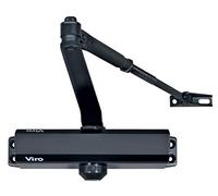 Viro 128.13.1.211 Ferme-porte, bras Standard, multiforza, noir