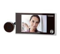 Judas fr judas électronique virone dv-1 smart spyhole argent, noir