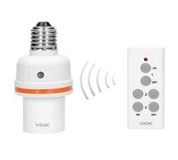 VIRONE RS-6 Douille Connectée Ampoule Telecommande Culot E27