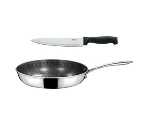Virtuo - Set 1 poêle 28cm, 1 couteau chef 20cm