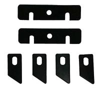 Virutex Jeu de 2 couteaux araseur de chants 2850083 double coupe
