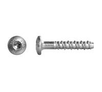 Vis à béton - tête plate bombée - zingué - Torx - 6x35 mm - 100 pièces - R-LX RAWL