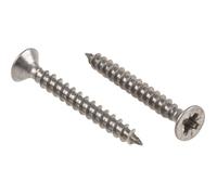 Vis à bois 3.5mm - Tête fraisée 30mm - Acier inoxydable A2 304 - Vissage précis pour bois dur - Sachet de 100 unités