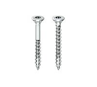 Vis à bois aggloméré rocket acier zingué tête fraisée empreinte torx t30 partiellement filetées 6x70/45 boîte de 150 p