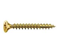 SPAX Spax Vis universelle 3,5 x 16 mm tête fraisée cruciforme Z filetage total 4CUT YELLOX A2L Quantité:1000
