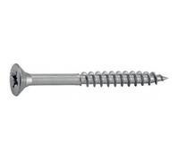 Vis à bois aggloméré tête fraisée pozidrive A2 filetage partiel 6X140/70 boîte de 100 - ACTON - 623146X140/70