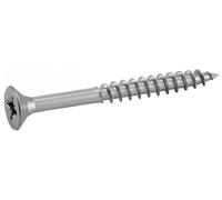Vis à bois aggloméré tête fraisée pozidrive A2 filetage partiel - 4.5 X 100/60 - boîte de 100 - ACTON - 623144,5X100/60