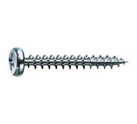 Vis à bois aggloméré - tête ronde - PZ- total - 3x25 - B 1000 - Wirox SPAX