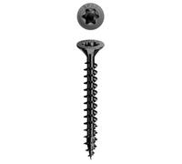 Vis à Bois - SPAX - Tête Fraisée - Noir - Acier - Torx 4x20mm
