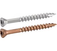 Acton - Vis à bois terrasse 623265XXX tête fraisée inox A2 5x70 mm filetage partiel Torx boîte 100