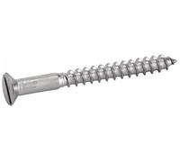 Vis à bois tête fraisée fendue A4 DIN 97 5X80 boîte de 100 ACTON 643035X80
