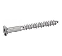 Acton Vis à bois DIN 97 623036X60 — tête fraisée fendue inox A2 6x60 mm boîte de 100