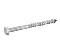 Vis à bois tête hexagonale inox A2 DIN 571 12X80 boîte de 50 ACTON 6230412X80