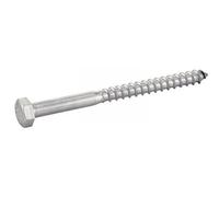 Vis à bois tête hexagonale inox A2 DIN 571