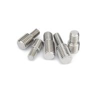 Vis à boulon, 2/5 pièces adaptateur de filetage en acier inoxydable 304 A2 mâle M3 M4 M5 M6 M8 M10 M12 M14 M16 M20 vis transfert double tête (2 M10x15-M12x15)(5pcs M3x8 M5x8)