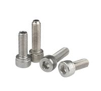 Vis à capuchon à douille M3 M4 M5 M6 M8, boulons llen hexagonale en acier inoxydable DIN912(M3 10pcs,50mm)