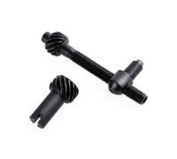 Vis à Chaîne Réglable pour Tronçonneuse 4500 5200 5800 en Métal | Noir, Résistance à Corrosion et Surface Polie, Pièce Robuste pour Réglage Précis de Chaîne