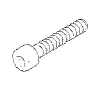 vis à cylindre Dornbracht M4 x 22 DIN 91 09303018290 PIÈCES DE RECHANGE 093030182 M4 x 22 mm