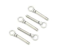 Vis à expansion for œillet de levage M6 et M8, lot de 5, ancrages en acier inoxydable 304 for béton avec manchon, for fixation murale haute résistance(M8X80MM)