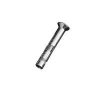 Vis à expansion Kit assorti de boulons d'expansion M6/M8 en acier inoxydable 304, à tête hexagonale Phillips, for murs et béton(50Pcs,M8x80-hex socket)