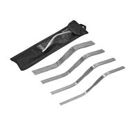 Vis à joint Kit de 4 outils de direction en acier inoxydable | Outils à main pour jointoiement, béton et finition pour murs de construction, trottoirs, cheminées, allées, patios, pierres,
