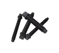 Vis à métal 1 à 4 pièces 45 acier forgé tour CNC outil de presse tête carrée porte-outil vis M8M10M12M14M16M20M22(4pcs M8X50)