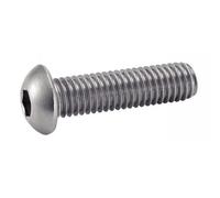 Acton Vis à métaux tête cylindrique bombée 6 pans inox A2 8x40 boîte 100