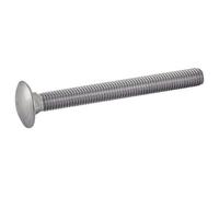 Vis à métaux Acton tête ronde collet carré inox A2 DIN 603