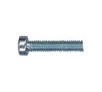 Vis à métaux - Pozidriv - tête cylindrique bombée - 4x6mm - 500 GFD