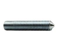 Vis à métaux sans-tête hexagonale bout pointeau zingué 45H DIN 914/ISO 4027 4X30 boîte de 200 ULTIMA STHCPO4X30ZING