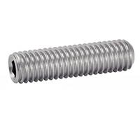 Vis à métaux sans-tête hexagonale creuse bout cuvette inox A2 DIN 916 10X12 boîte de 100 - ACTON - 6220710X12
