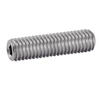 Vis à métaux sans-tête hexagonale creuse bout plat inox A2 DIN 913 10X70 boîte de 100 ACTON 6220410X70