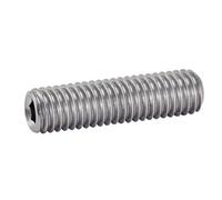 Vis à métaux sans-tête hexagonale creuse bout plat inox A2 DIN 913 4X20 boîte de 100 - ACTON - 622044X20