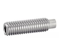 Vis à métaux sans-tête hexagonale creuse bout téton inox A2 DIN 915 8X25 boîte de 100 ACTON 622068X25