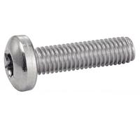 Vis à métaux tête cylindrique bombée torx inox A2 ISO 14583 6X20 boîte de 200 ACTON 622316X20