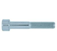 Vis à métaux tête cylindrique hexagonale creuse acier zinguée blanc classe 8.8 DIN 912 4X40 boîte de 200 CHC4X40ZING
