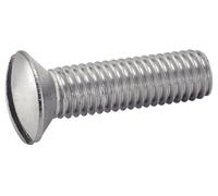 Vis à métaux tête fraisée bombée fendue A4 DIN 964 6X45 boîte de 200 ACTON 642096X45