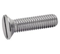 Vis à métaux tête fraisée fendue A4 DIN 963 10X70 boîte de 50 ACTON 6420810X70