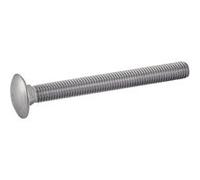 Vis à métaux tête ronde collet carré inox A2 DIN 603 10X25 boîte de 100 - ACTON - 6221310X25
