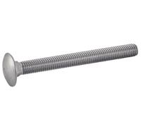 Acton Vis à métaux tête ronde collet carré A4 DIN 603 5 x 50 mm boîte 200 642135X50